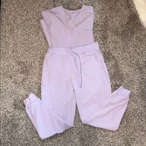 Elegant Lavender scrub set